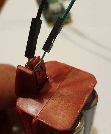 RPI motor battery wiring