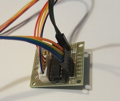 RPI motor driver wiring