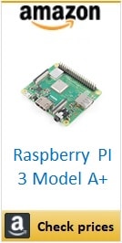 Amazon Raspberry PI 3 Model A+ box