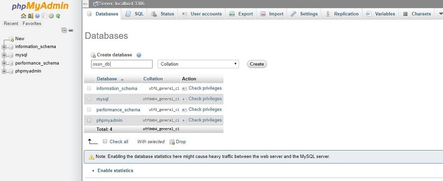 ossn_phpmyadmin_setup_1