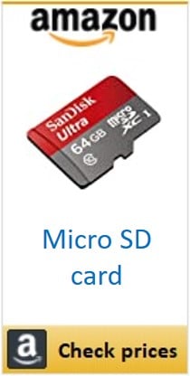 Amazon Micro SD box