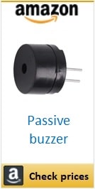 Amazon passive buzzer