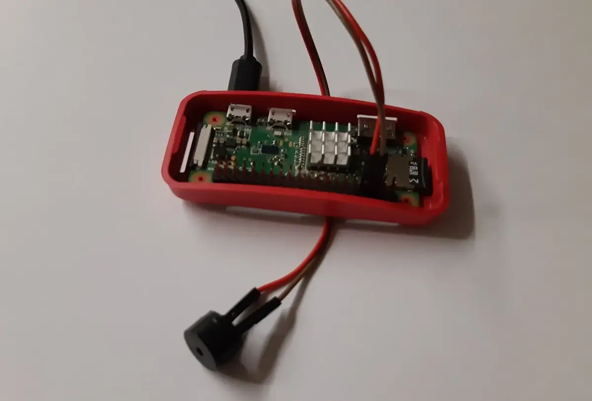 Raspberry PI passive buzzer picture