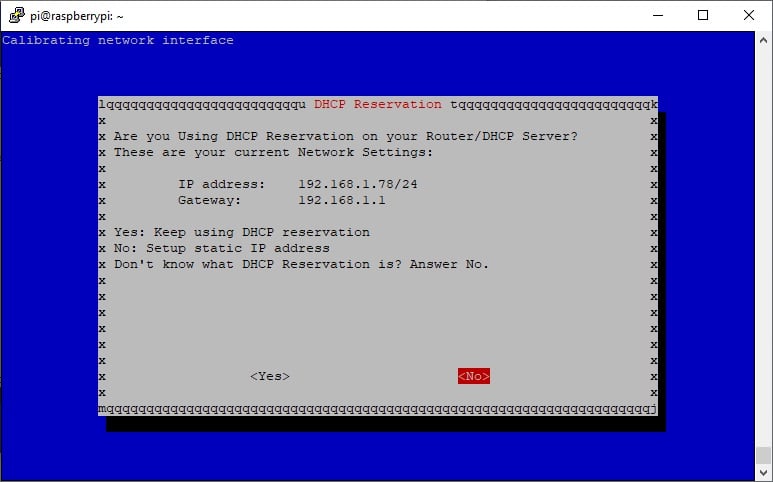 raspberry pi pivpn server setup 03