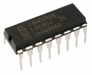 74hc595 shift register chip