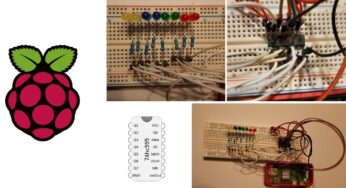 Using 74hc595 Shift Register with Raspberry PI