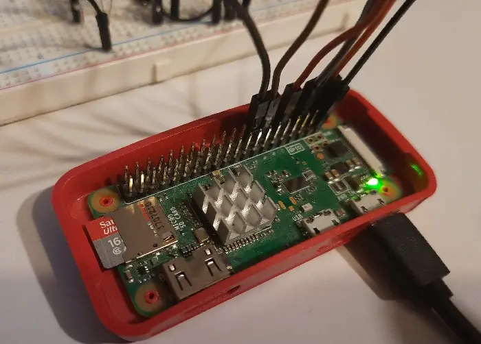Raspberry PI Reaction game wiring raspberry pi details