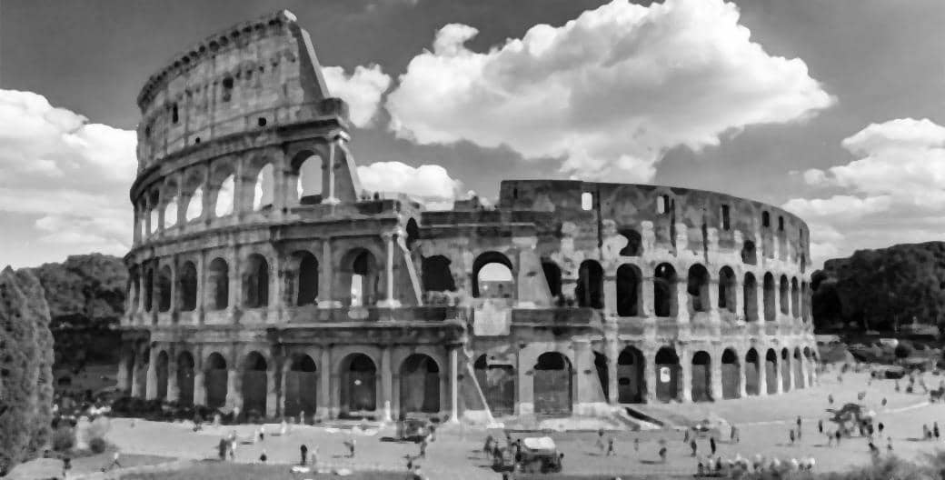 colosseum opencv gray blur conversion