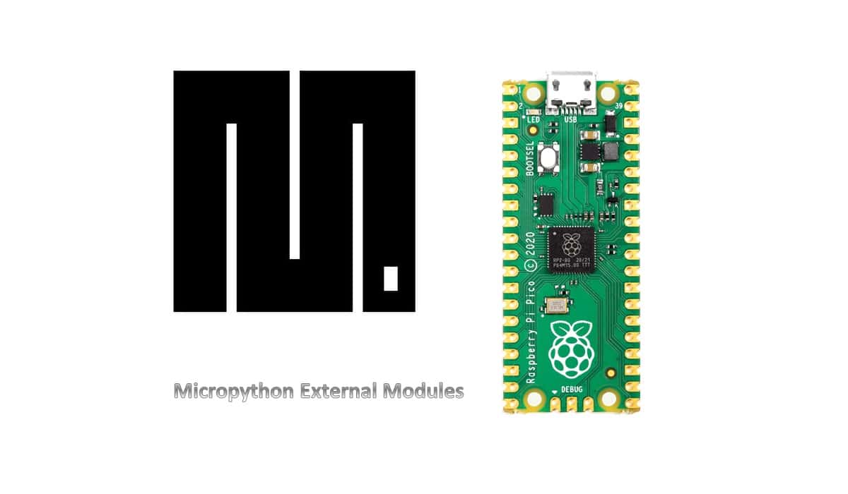 micropython pico external modules featured image
