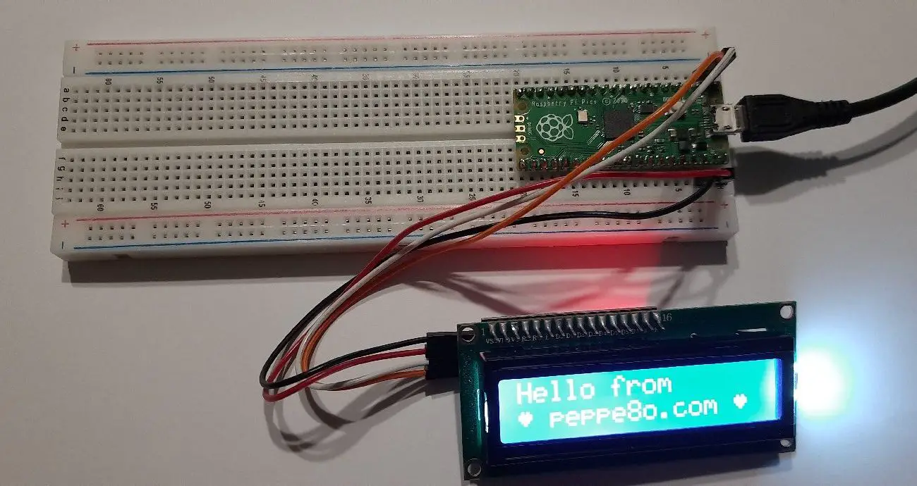 Using I2c Lcd Display With Raspberry Pi Pico And Micropython 4228