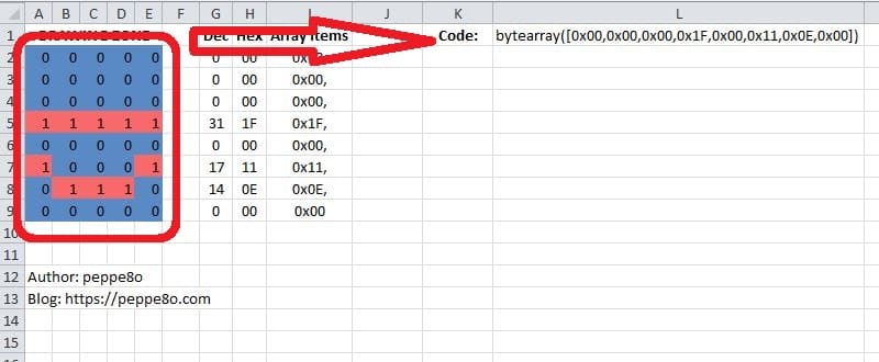 bytearray code generator usage