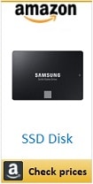 Amazon internal SSD disk box