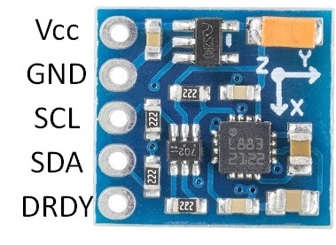 HMC5883L pinout