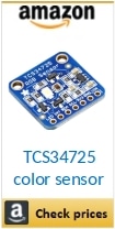Amazon TCS34725 color sensor box