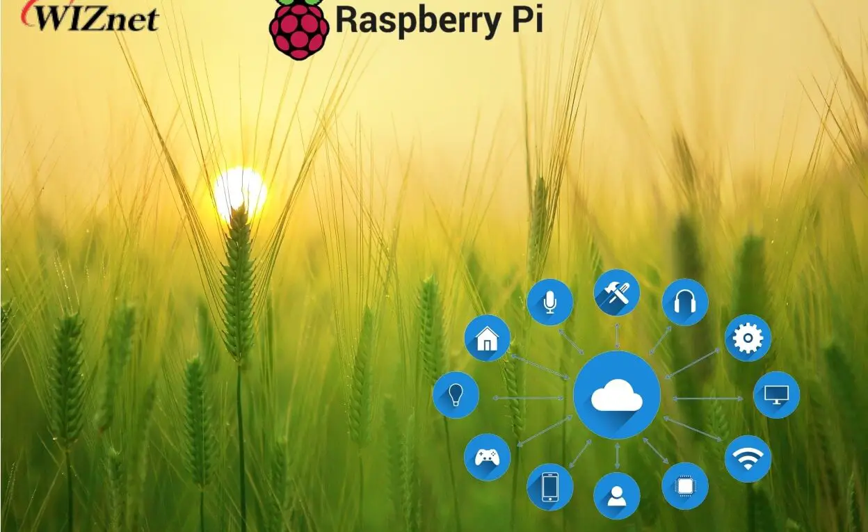 Wiznet Ethernet HAT Raspberry pi pico smart farming featured image