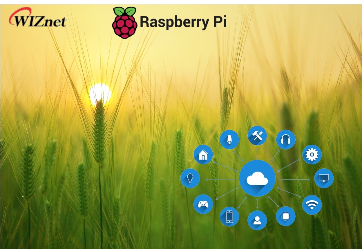 Wiznet Ethernet HAT Raspberry pi pico smart farming featured image