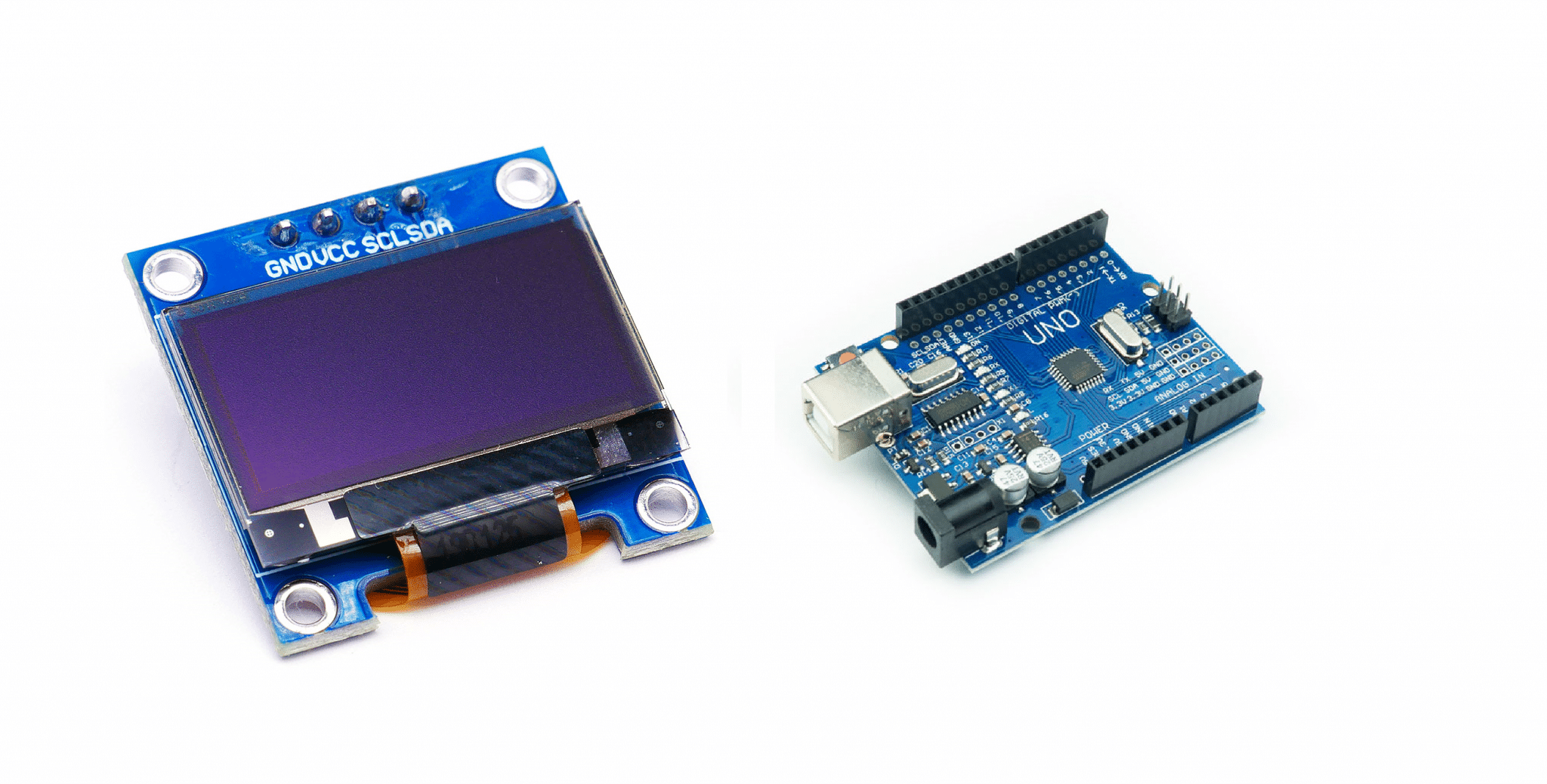 I2C OLED with Arduino featuerd image