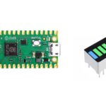 Raspberry PI Pico 10 segment led bar featured image