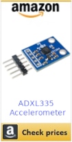 amazon adxl335 gy-61 accelerometer box