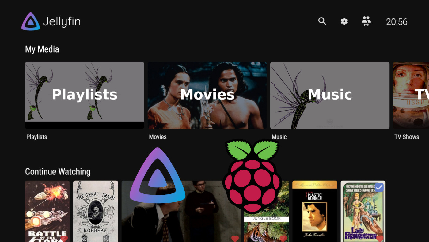 Jellyfin on raspberry pi