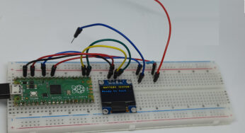 Raspberry PI Pico Battery Checker