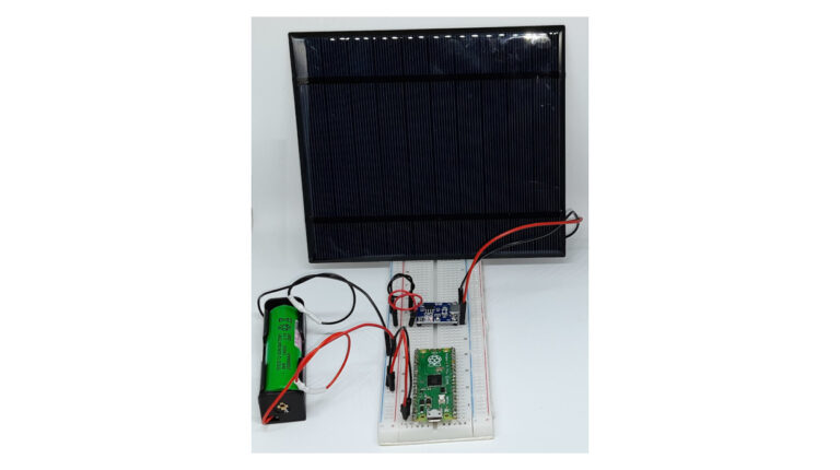 How to power Raspberry PI Pico with Solar Cells