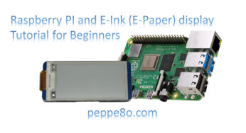 Use Raspberry PI with E-Ink (E-Paper) display