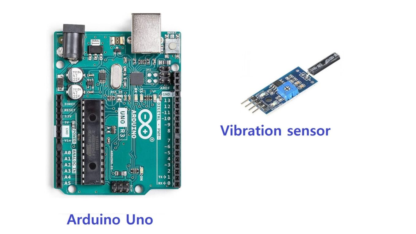 Vibration sensor with arduino uno