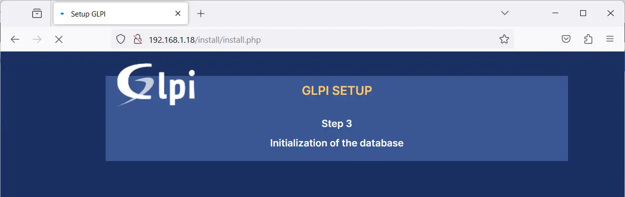 glpi-raspberry-pi-install-wizard-07-database-initialization