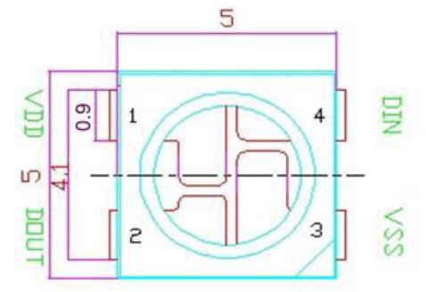 ws2812b-chip-pinout