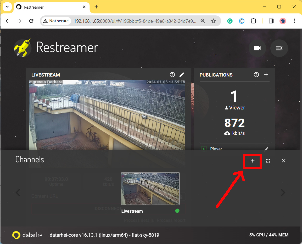 restreamer-add-channel
