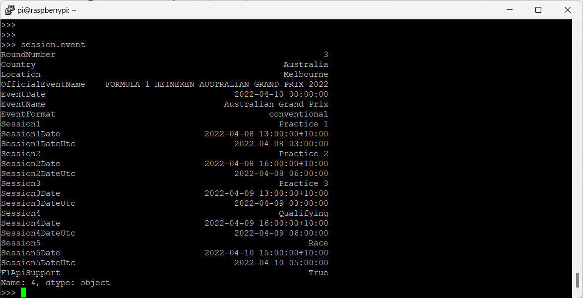 raspberry-pi-fastf1-session-event