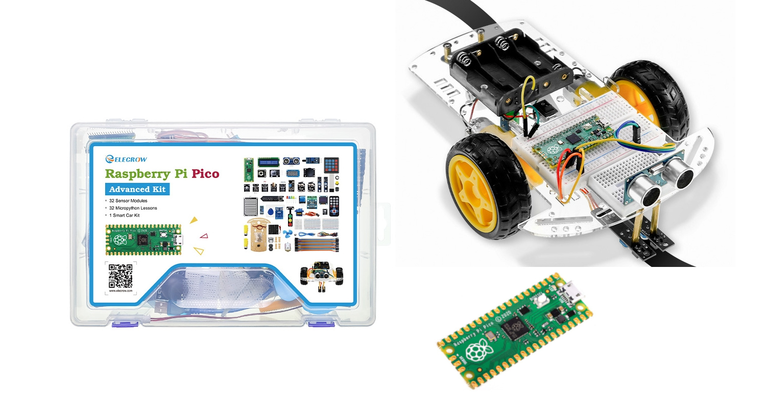 Build a Raspberry PI Pico Car with the Pico-4wd Kit for Beginners