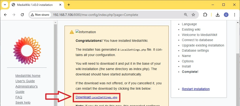 mediawiki-raspberry-pi-set-up-08-download-localsettings