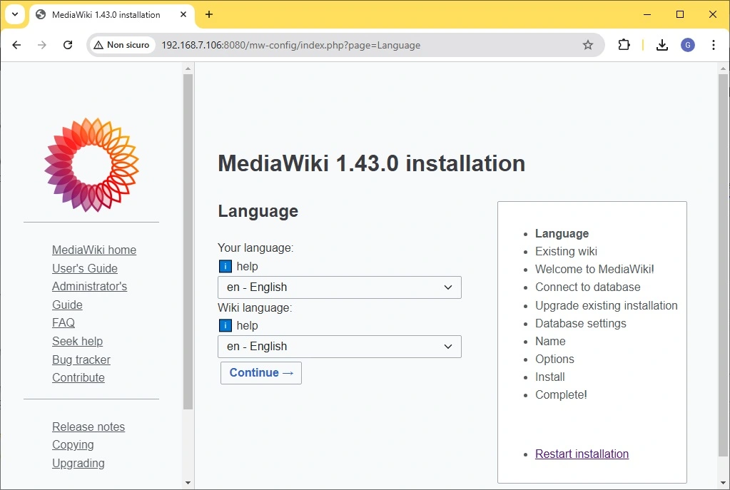 mediawki-raspberry-pi-set-up-01-language