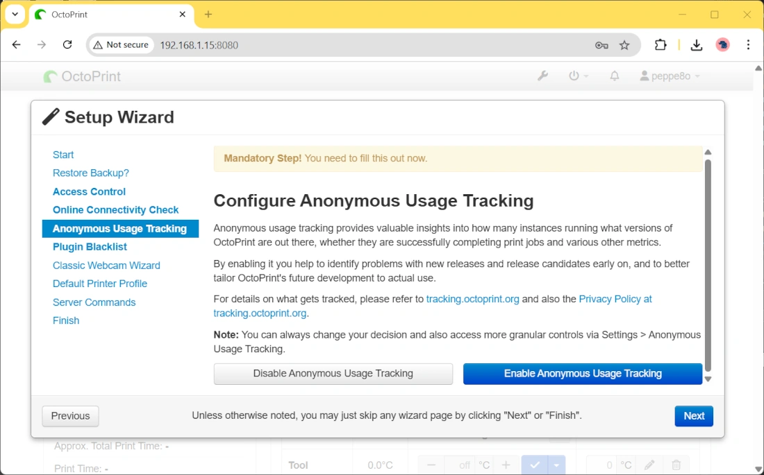 octoprint-raspberry-pi-wizard-05-usage-tracking