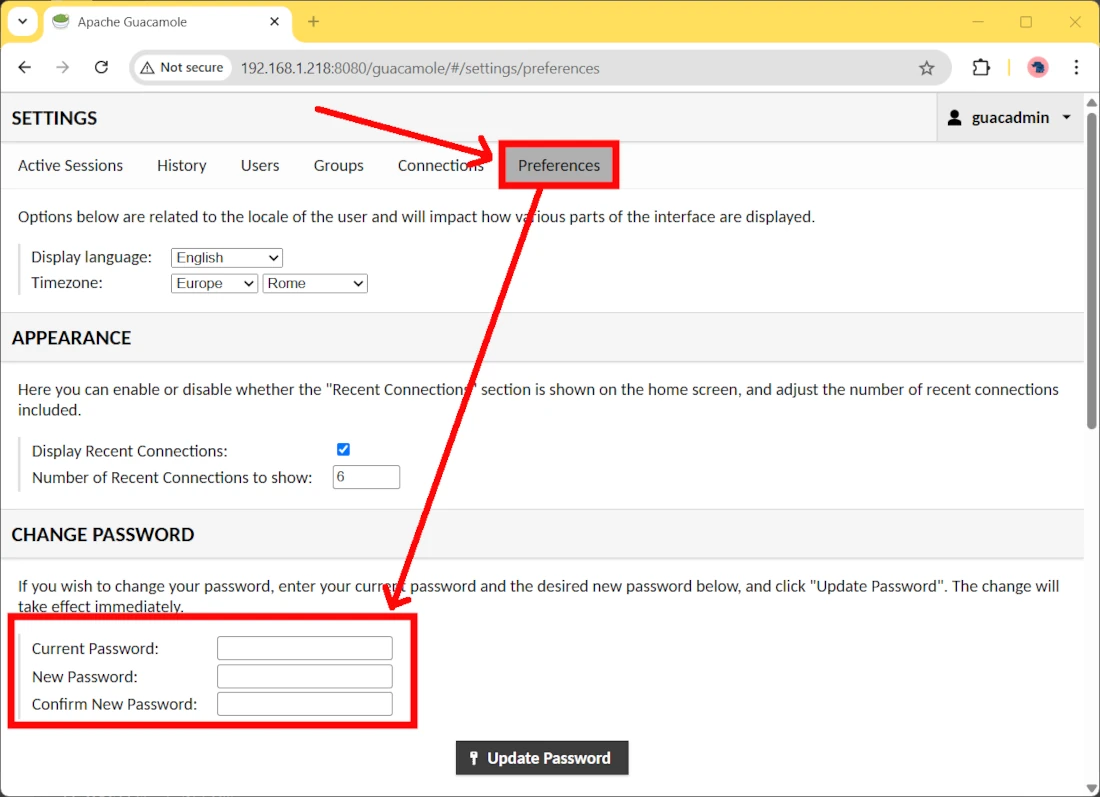 guacamole-raspberry-pi-settings-change-password