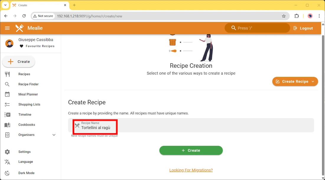 mealie-raspberry-pi-create-recipe-manually-01