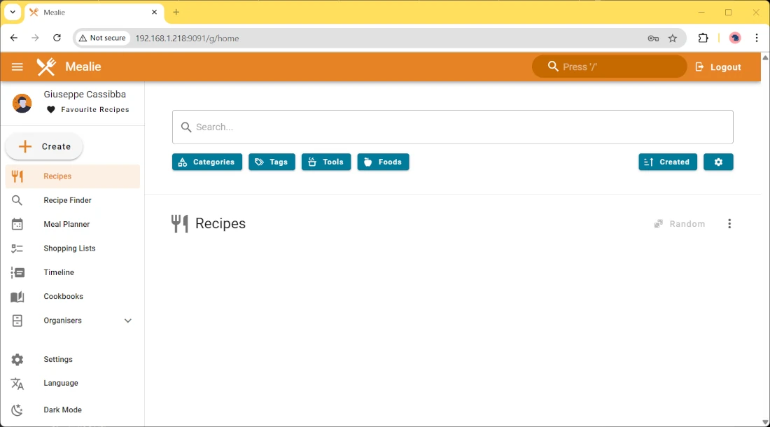 mealie-raspberry-pi-dashboard