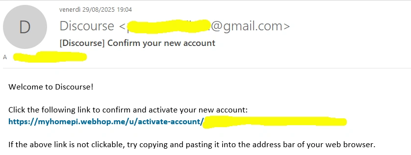 discourse-raspberry-pi-admin-confirmation-email