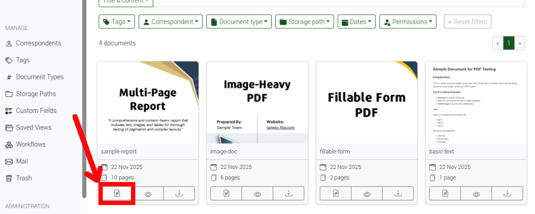paperless-ngx-raspberry-pi-document-open