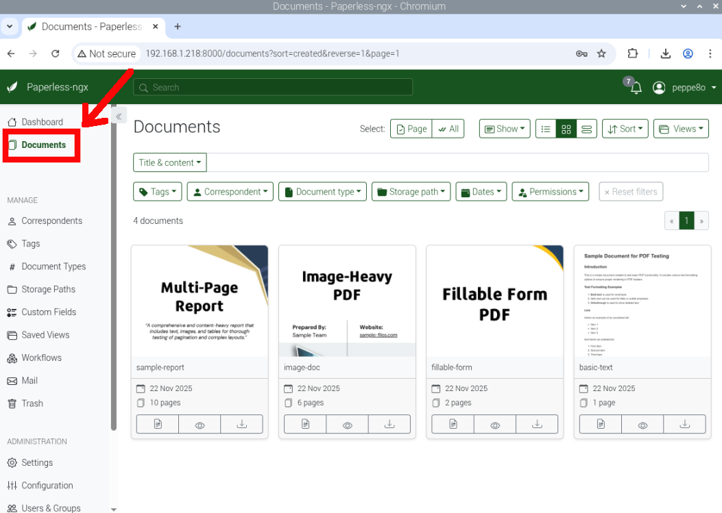 paperless-ngx-raspberry-pi-documents