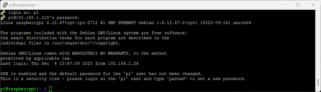 raspberry-pi-os-lite-login