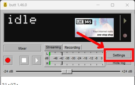 icecast2-raspberry-pi-butt-home-settings-button