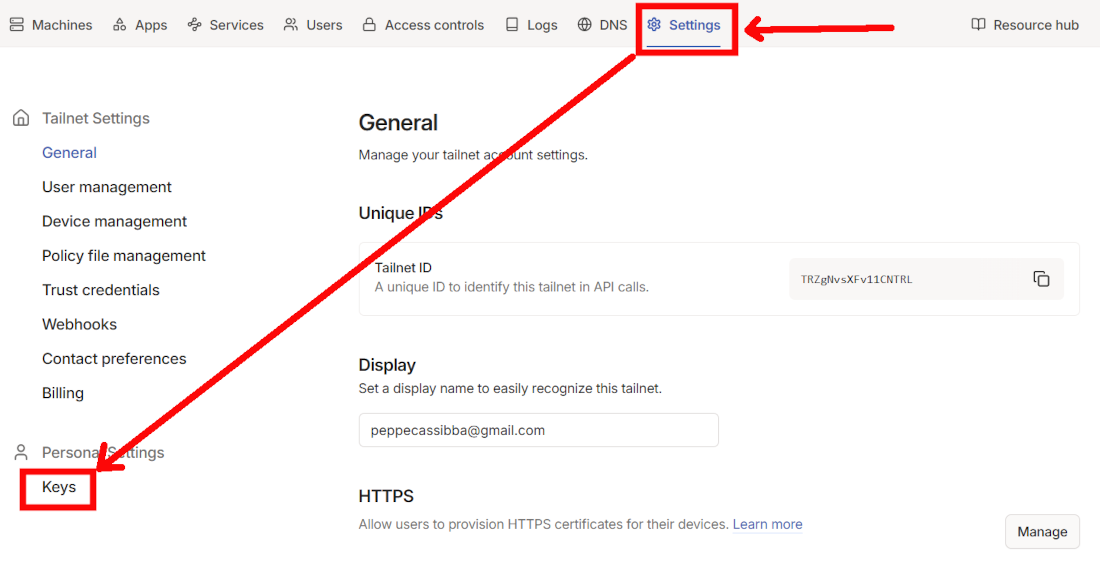 tailscale-raspberry-pi-settings-keys-link
