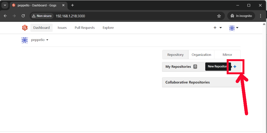 gogs-raspberry-pi-new-repository