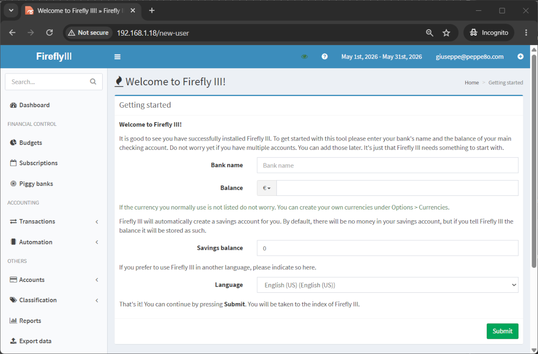 firefly-III-raspberry-pi-bank-definition