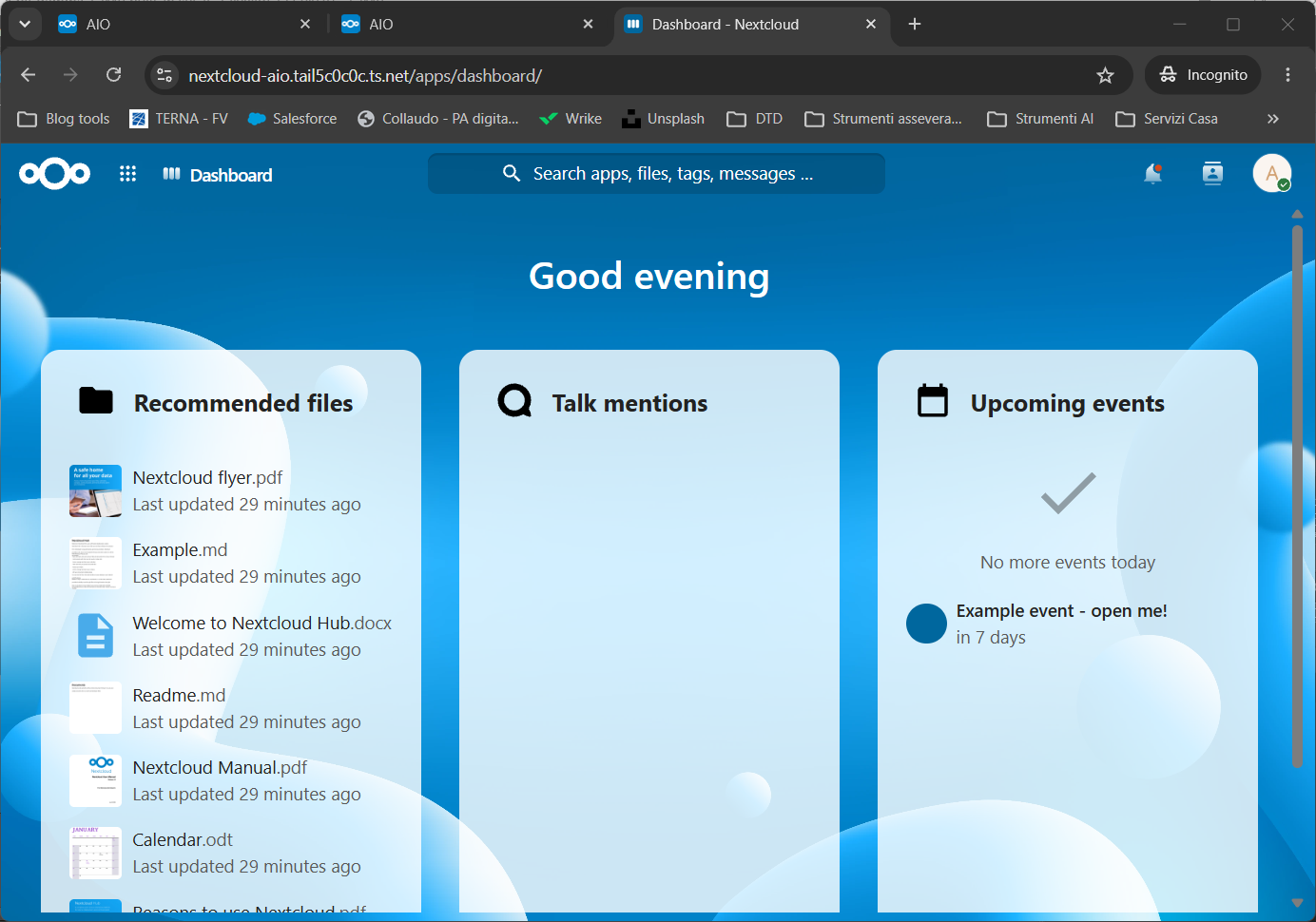 nextcloud-aio-raspberry-pi-dashboard